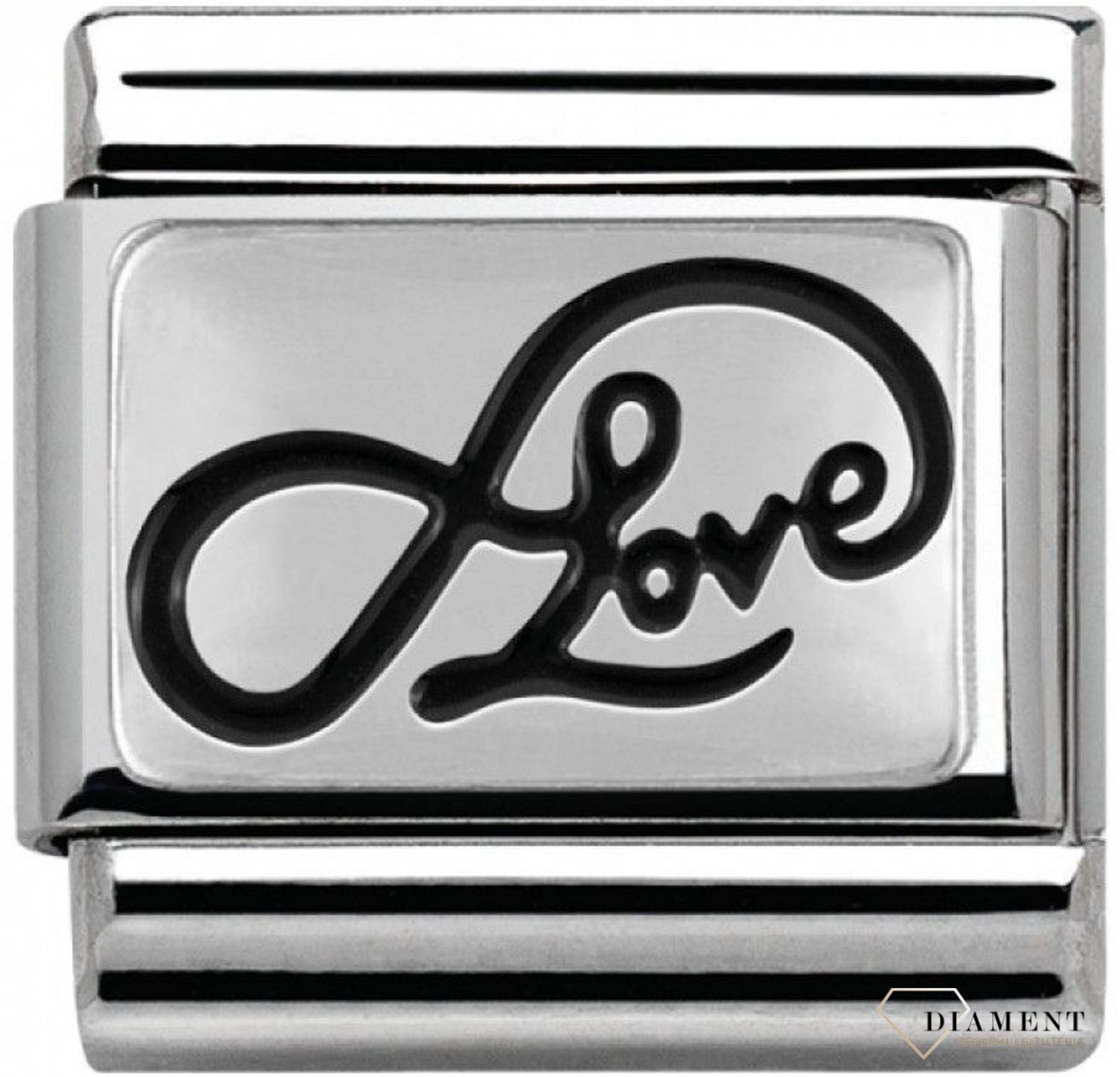 Nomination - Link 925 zawieszka srebro 'Nieskończona miłość' 330102 07 biżuteria nomination nomination zawieszki nomination baza.jpg